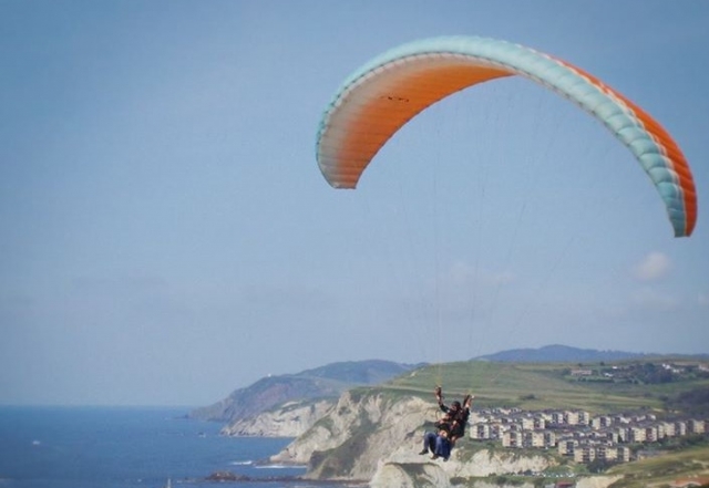  Parapendio in tandem 
